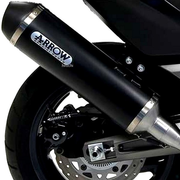 アロー ARROW スリップオンマフラー URBAN 17年-18年 KYMCO AK550 アルミダーク/ステンレスダークエンド 73513ANN+73014KZ JP店