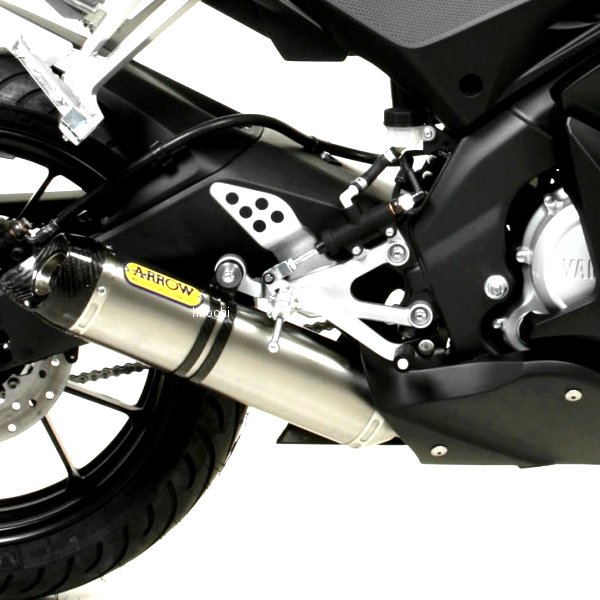アロー ARROW フルエキゾースト THUNDER 14年-16年 YZF-R125 アルミダーク/カーボンエンド 51503AKN+51011KZ JP店｜株式会社ヒロチー商事 店