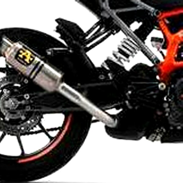 アロー ARROW フルエキゾースト GP2 21年 KTM DUKE125 チタン/ステンエンド 71936GP-71764MI JP店