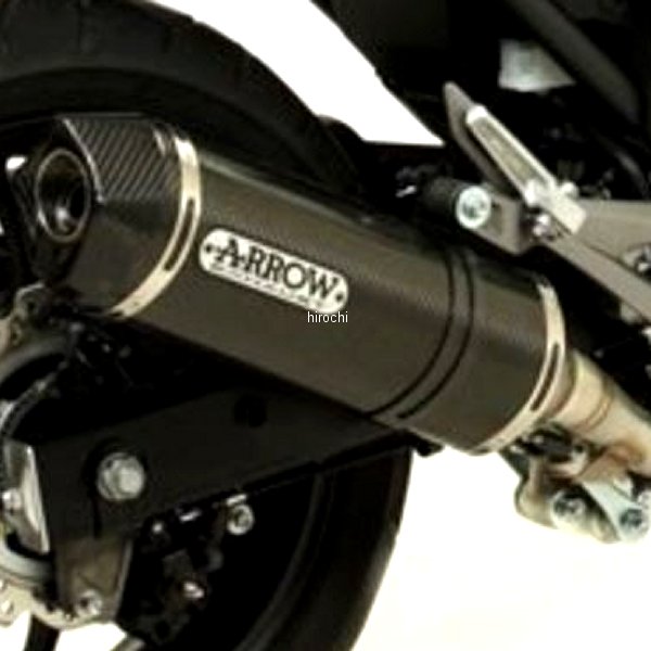 アロー ARROW スリップオンマフラー RACE TECH 16年-18年 NC750S アルミダーク/カーボンエンド 71796AKN+71463MI JP店
