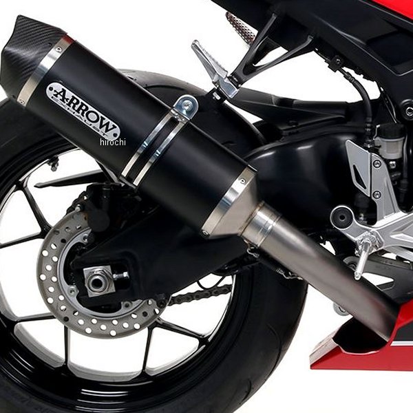 アロー ARROW スリップオンマフラー RACE TECH 17年-18年 CRF250L アルミダーク/カーボンエンド 71869AKN+71679MI JP店