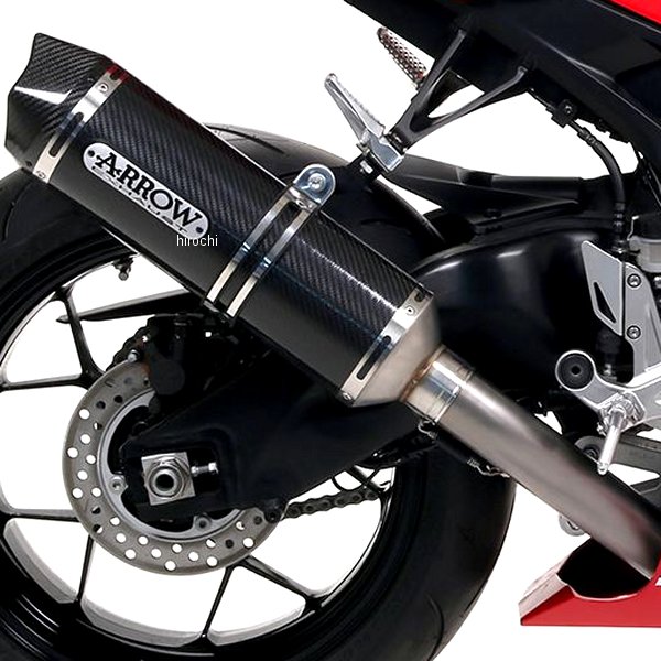 アロー ARROW スリップオンマフラー RACE TECH 17年-18年 CRF250L カーボン/カーボンエンド 71869MK+71679MI JP店