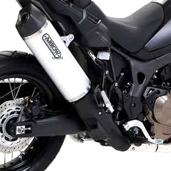 アロー ARROW スリップオンマフラー MAXI RACE TECH 16年-19年 CRF1000L AfricaTwin アルミ/カーボンエンド 72621AK-CRF1000L JP店