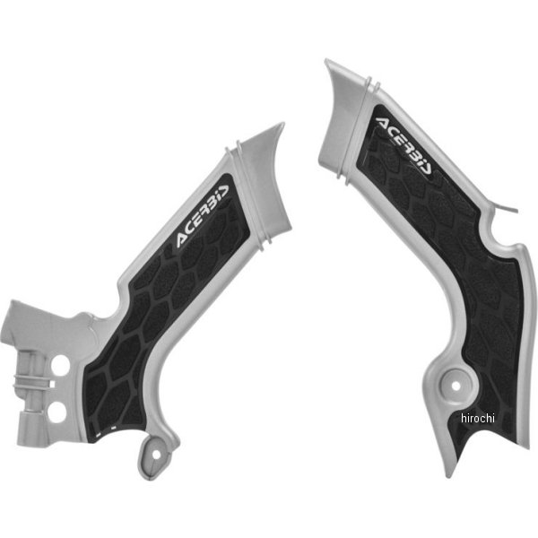 【USA在庫あり】 アチェルビス ACERBIS フレームガード X-Grip 19年-23年 KX450 シルバー/黒 acb2742601015 JP店