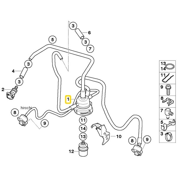 BMW純正 フューエル ディストリビューター 13537696034 JP店 15,893円