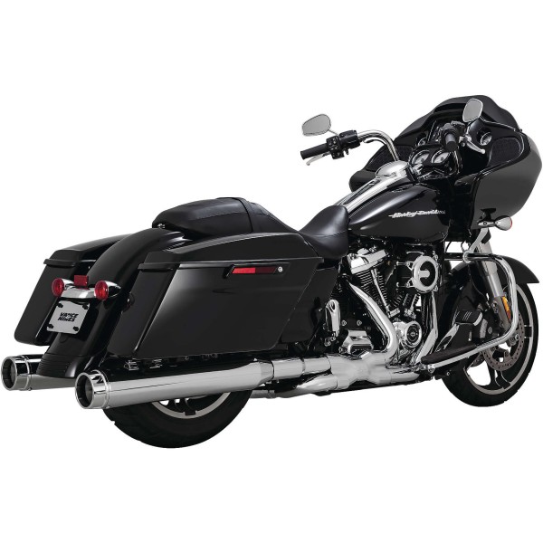 【USA在庫あり】 バンス＆ハインズ 4.5インチ スリップオンマフラー トルカー450 17年-21年 FLH、FLT クローム vah16674 JP店