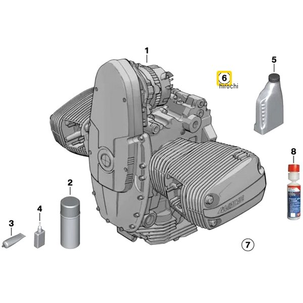 BMW純正 エンジンシーリングセット Zylガスケット無 11007654620 JP店