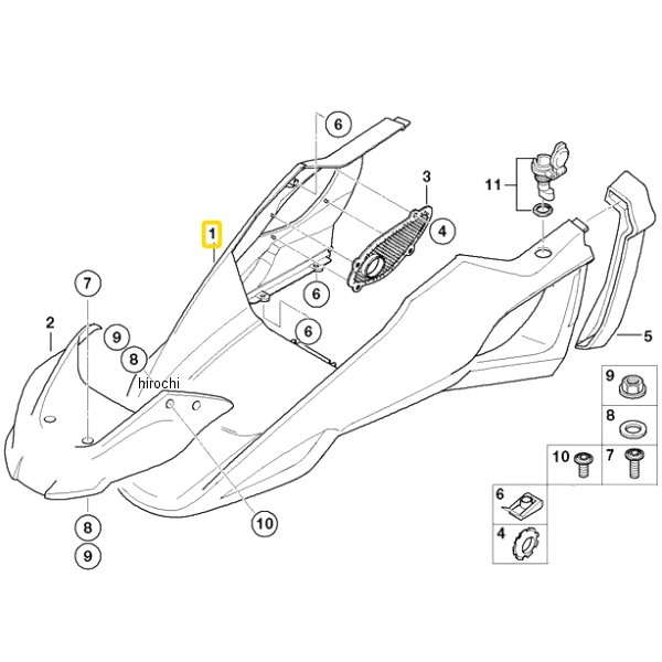 BMW純正 F ホイール カバー アッパー ROHTEIL / BLANK 46617666022 JP店