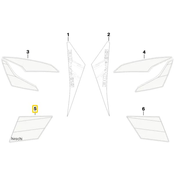 BMW純正 ガーニッシュ タンク カバー 左 RALLYE 51148529851 JP店 7,297円