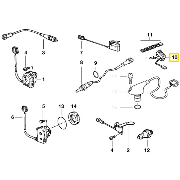BMW純正 スイッチ ハンドル ヒーター L\u003d210mm 61311459982 JP店