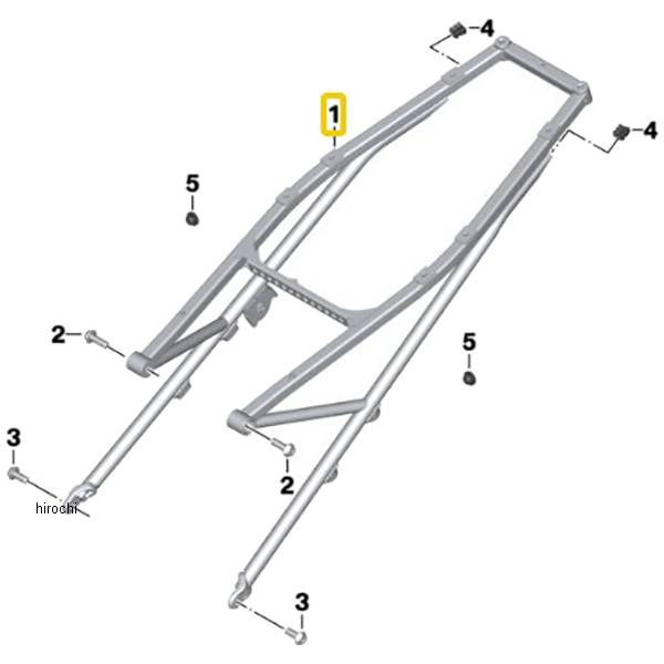 BMW純正 R フレーム SILVER 46518522997 JP店