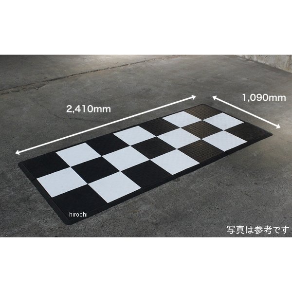 TECTILE-GARAGE0001テックタイルTECTileBike-1セットテックタイル(3×7)21枚エッジ20個コーナー4個ダークグレー/緑TECTILE-GARAGE0001-DGR-GNJP店
