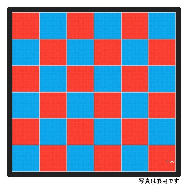 テックタイル TECTile 1小間セット 2,740mm×2,740mm 赤/青 TECTILE-TENJI0001-RD-BL JP店