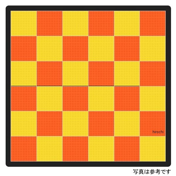 テックタイル TECTile 3小間セット 2,740mm×9,010mm 黄/オレンジ TECTILE-TENJI0003-YE-OR JP店