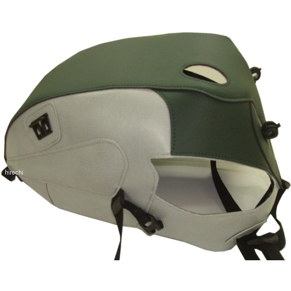 バグスター BAGSTER タンクカバー 01年-07年 トライアンフ ボンネビル 900 緑/ライトグレー 1426B JP店