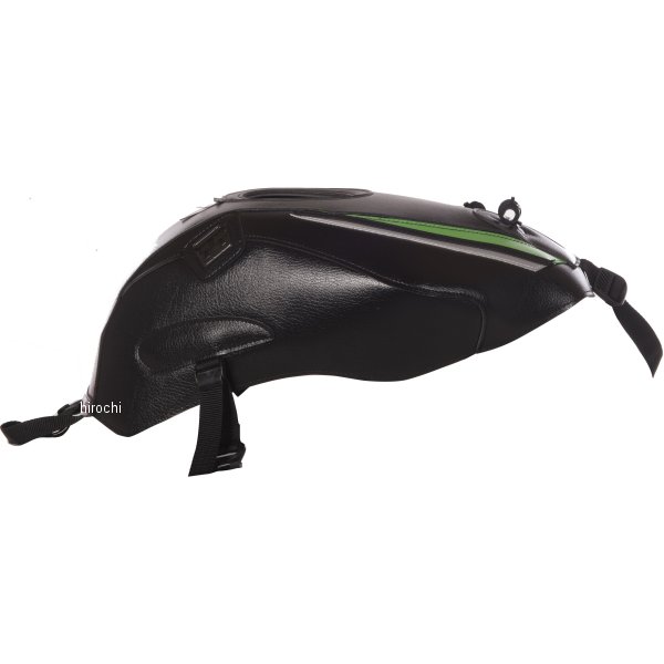 バグスター BAGSTER タンクカバー 16年 ZX-6R ABS 黒/緑 1648D JP店|株式会社ヒロチー商事 店