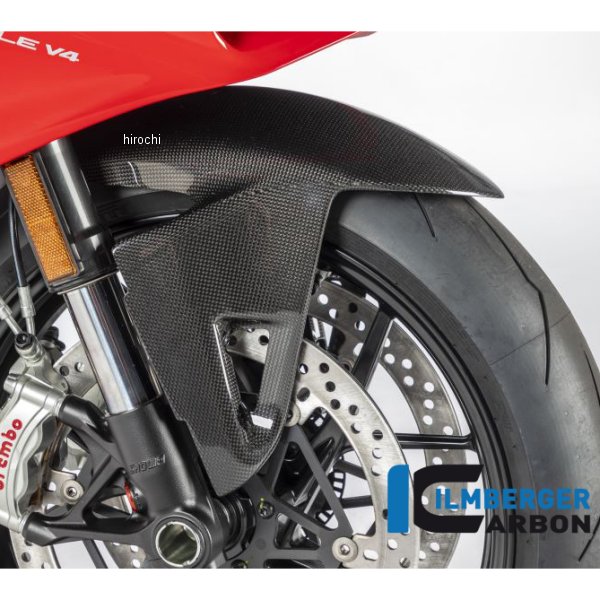 イルムバーガー Ilmberger フロントマッドガード 艶あり 20年 ドゥカティ PANIGALE V4 カーボン KVO-001-DPV4G-K JP店|株式会社ヒロチー商事 店