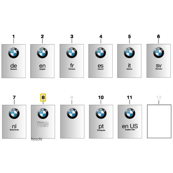 BMW純正 取扱説明書 公用車 01498559380 JP店