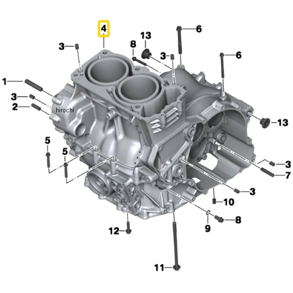 BMW純正 Engine housing, black 11118540741 JP店 186,340円