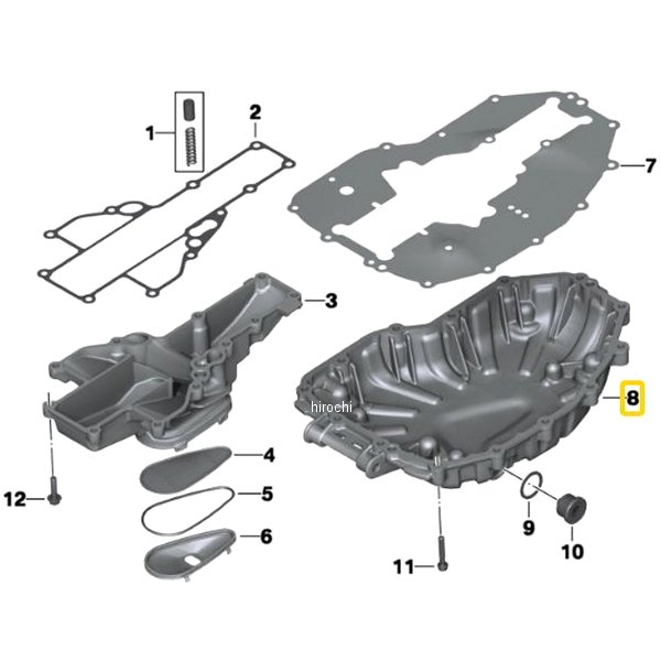 BMW純正 オイル パン 11137708307 JP店