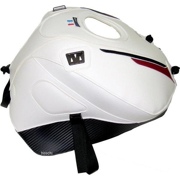 バグスター BAGSTER タンクカバー 13年-21年 トライアンフ STREET TRIPLE R/S/RS 白/赤 1655M JP店