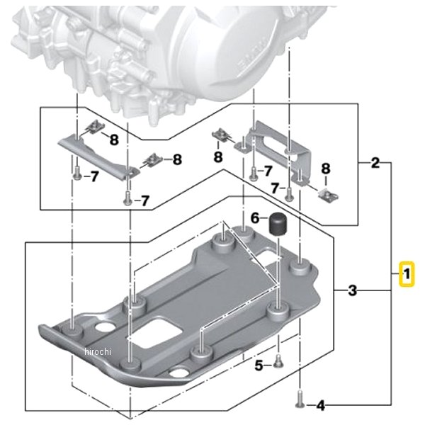 BMW純正 セット エンジンアンダーガード プラスチック 11848405374 JP店