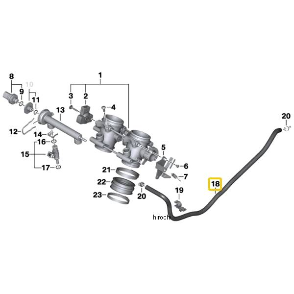 BMW純正 フューエル ホース 13547682690 JP店
