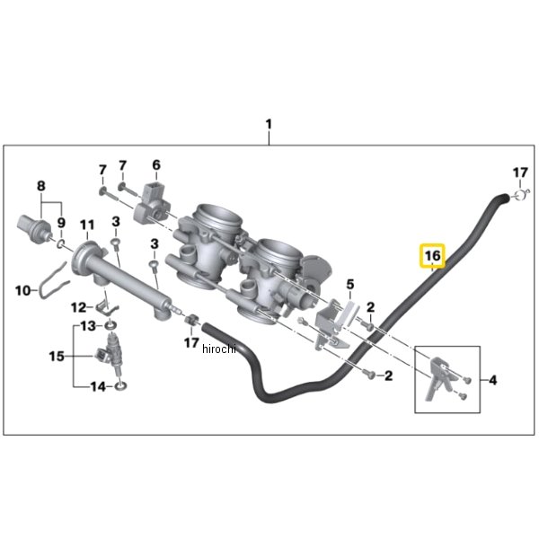 BMW純正 フューエル ホース 13547722828 JP店