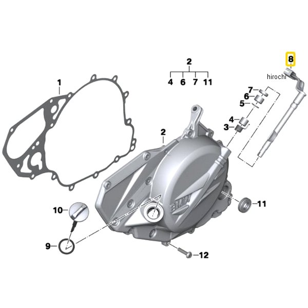 BMW純正 レリーズ レバー schwarz 21217708143 JP店