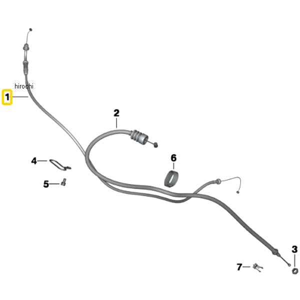 BMW純正 アクセル ケーブル 32738529854 JP店