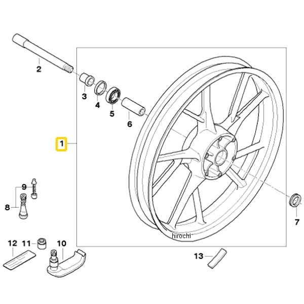 BMW純正 F ホイール granit-grau 36318531387 JP店