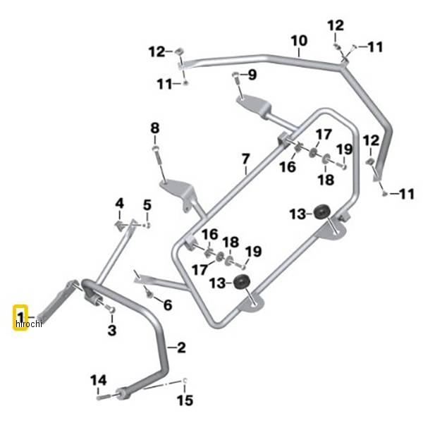BMW純正 固定プレート 46548382537 JP店