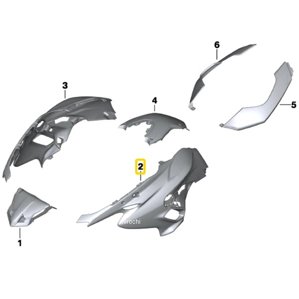 BMW純正 F サイド フェアリング LH 46637727003 JP店