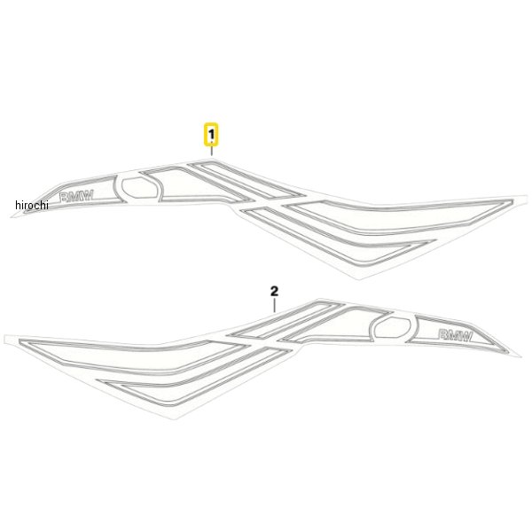 BMW純正 デコール LH サイド部 51148563855 JP店