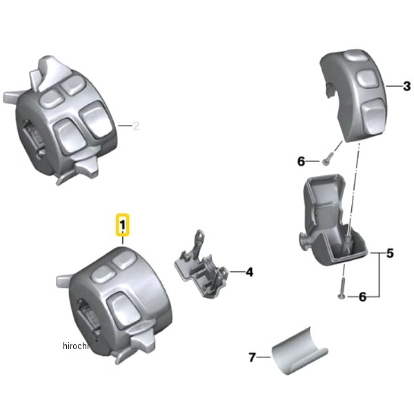 BMW純正 メーター パネル スイッチ LH 61318550019 JP店