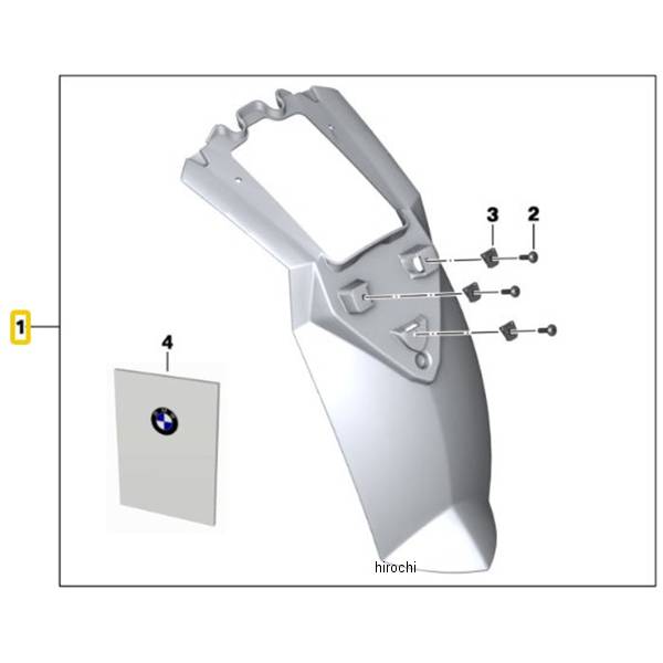 BMW純正 R スプラッシュ ガード延長セット 71607695031 JP店