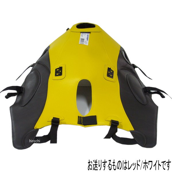 バグスター BAGSTER タンクカバー 98年-00年 モトグッチ V10チェンタウロ 赤/白 1374B JP店