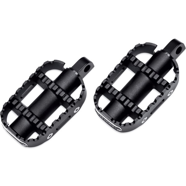 ハーレー純正 パッセンジャー フットペグ 80グリッド ハーレー 黒 50501605 JP店