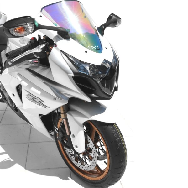 0204XX095 アルマックス ERMAX スクリーン オリジナルサイズ 34cm 09年-16年 GSX-R1000 クリア 020401095 JP店