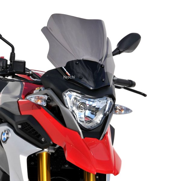 0110043-XX アルマックス ERMAX ハイプロテクションウインドスクリーン 34cm 18年-20年 BMW G310GS ライトブラック 0110043-03 JP店