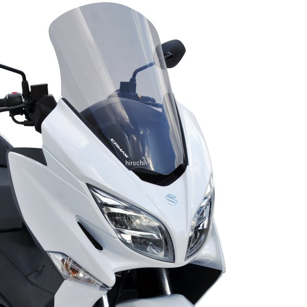 0204Y83-XX アルマックス ERMAX ウインドスクリーン オリジナルサイズ 53cm 17年-20年 Burgman400 ライトブラック 0204Y83-03 JP店｜株式会社ヒロチー商事 店