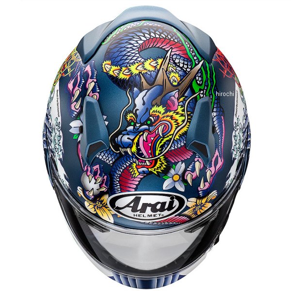 人気 アライ Arai フルフェイスヘルメット XD ORIENTAL 青 Mサイズ