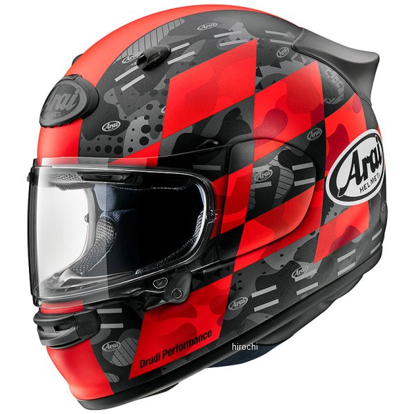 アライ Arai フルフェイスヘルメット Astro Gx Checker Jp店 59cm 60cm Lサイズ 赤