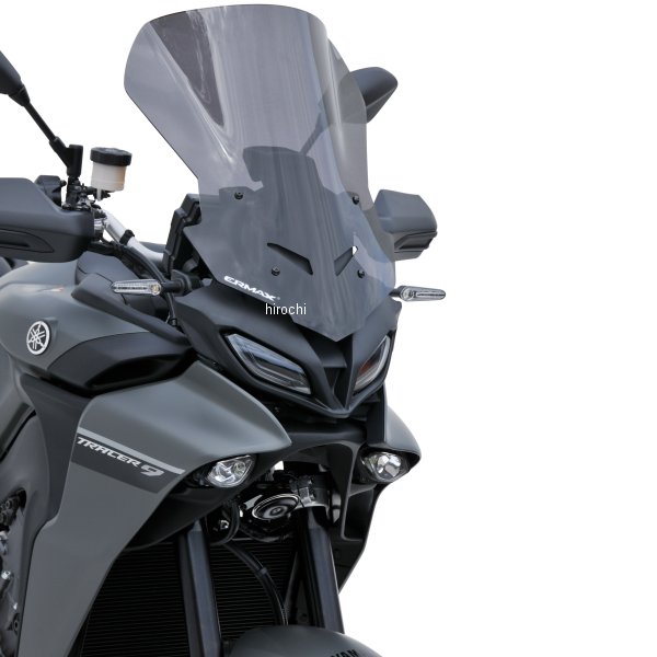 0102Y98-XX アルマックス ERMAX ハイプロテクション ウインドスクリーン 50cm 21年-22年 Tracer9 サテンブラック 0102Y98-47 JP店｜株式会社ヒロチー商事 店