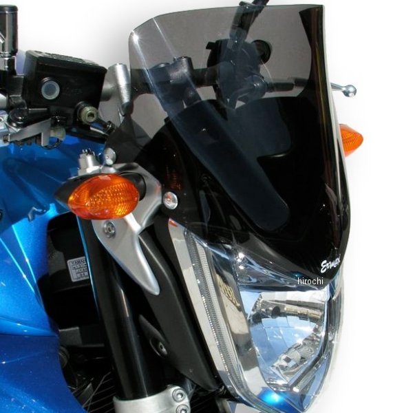 0602XX082 アルマックス ERMAX スポーツ スクリーン 27cm 06年-15年 FZ1 、FZ1-N ライトブラック 060203082 JP店