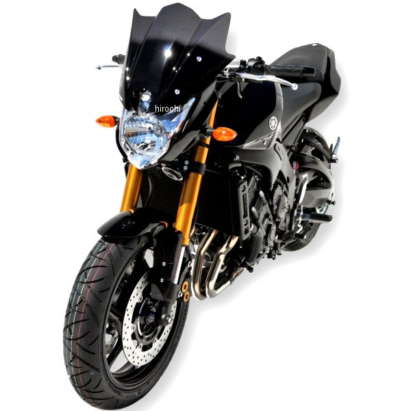 0602XX108 アルマックス ERMAX スポーツ スクリーン 30cm 10年-17年 FZ8 ライトブラック 060203108 JP店|株式会社ヒロチー商事 店