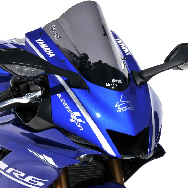 0702Y80-XX アルマックス ERMAX スクリーン Aeromax 17年-22年 YZF-R6 グレー 0702Y80-54 JP店
