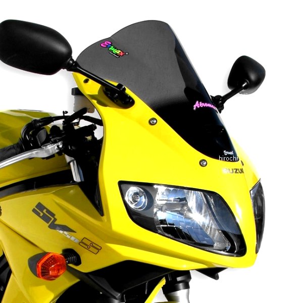 0704XX068 アルマックス ERMAX Aeromax スクリーン 03年-16年 SV650S クリアグリーン 070450068 JP店