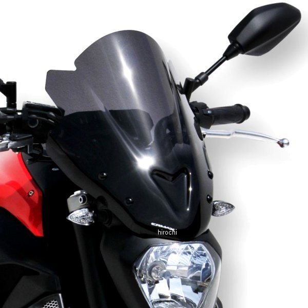 0602XX121 アルマックス ERMAX ノーズスクリーン 39cm 14年-17年 MT-07、FZ-07 クリア 060201121 JP店|株式会社ヒロチー商事 店