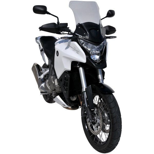 0101XX130 アルマックス ERMAX ハイプロテクション ウインドスクリーン 48cm 12年-15年 VFR1200X Crosstourer ライトブラック 010103130 JP店|株式会社ヒロチー商事 店